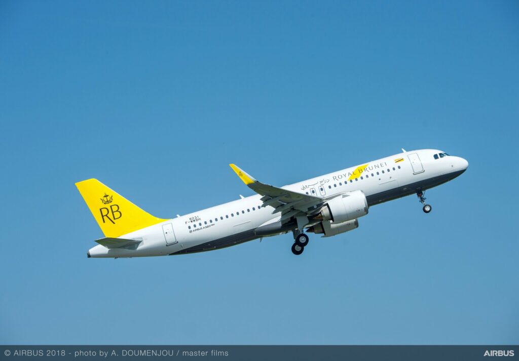 A320neo Royal Brunei MSN8231