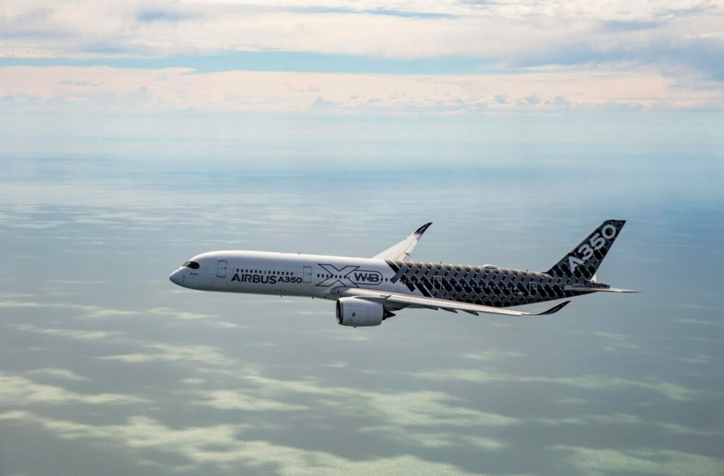 A350 XWB in flight